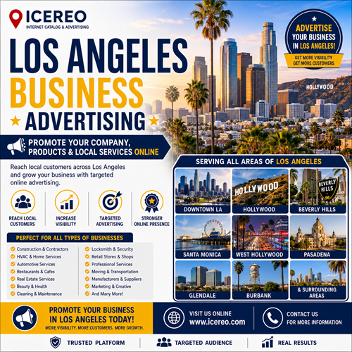Los Angeles Business Advertising ⭐ Promote Your Company, Products & Local Services Online